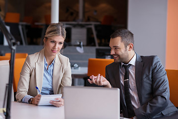 Image showing business people group at office