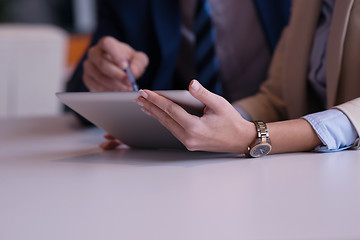 Image showing business people group at office