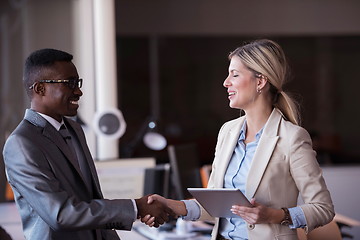 Image showing business people group at office