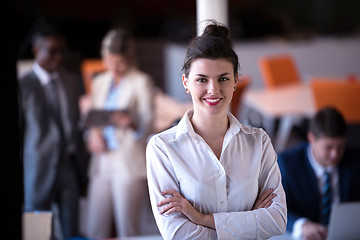 Image showing business woman at office