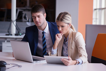 Image showing business people group at office