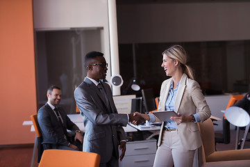 Image showing business people group at office