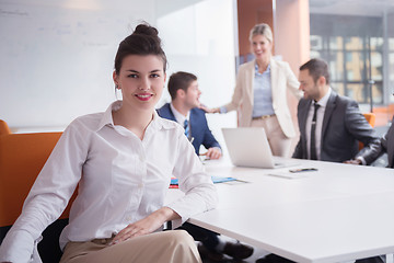 Image showing business people group at office