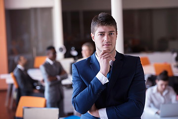 Image showing business man at the office