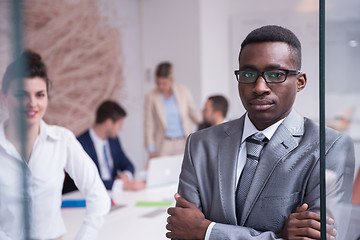 Image showing business people group at office