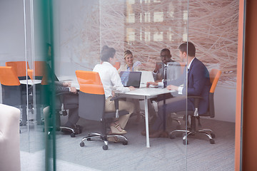Image showing business people group at office