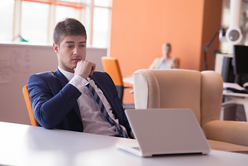 Image showing business man at the office