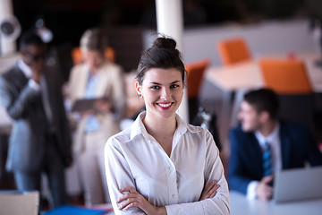 Image showing business woman at office