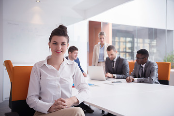 Image showing business people group at office