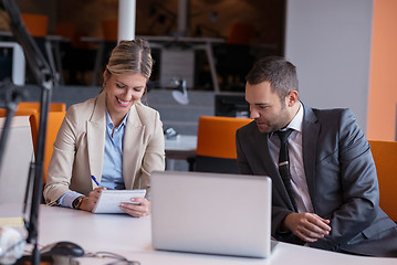 Image showing business people group at office