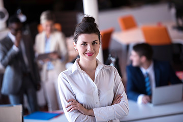 Image showing business woman at office