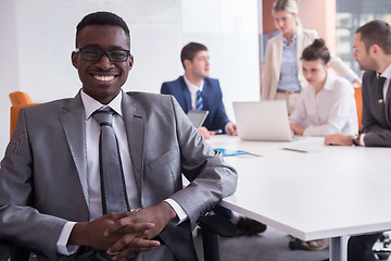 Image showing business people group at office