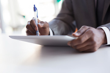 Image showing African American businessman