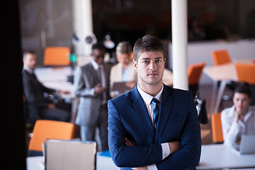 Image showing business man at the office