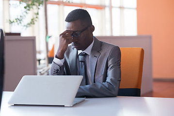 Image showing African American businessman