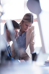 Image showing business man at the office