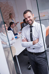 Image showing business people group at office