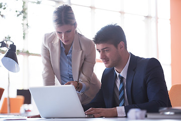 Image showing business man at the office