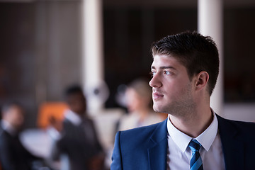 Image showing business man at the office