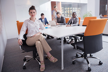 Image showing business woman at office