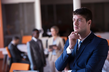 Image showing business man at the office