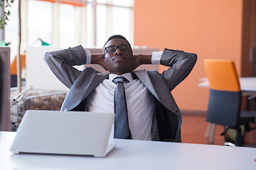 Image showing African American businessman