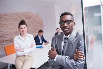 Image showing business people group at office