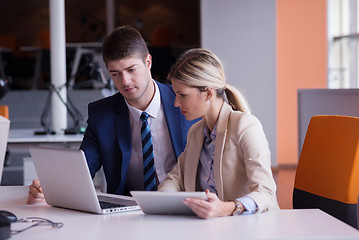 Image showing business people group at office