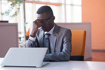 Image showing African American businessman