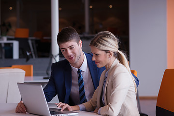 Image showing business people group at office