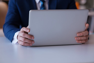 Image showing business man at the office