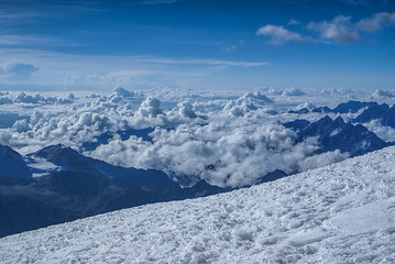 Image showing View from Huayna Potosi