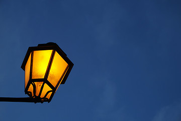 Image showing Classic Street Lamp Detail