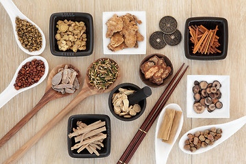 Image showing Chinese Herbal Medicine