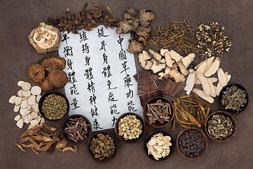 Image showing Chinese Herbal Medicine