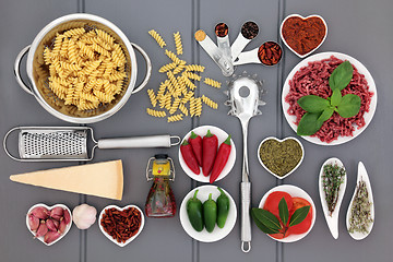 Image showing Italian Food  Ingredients