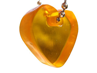 Image showing orange heart