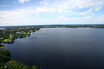 Image showing View to town of Tampere, Finland