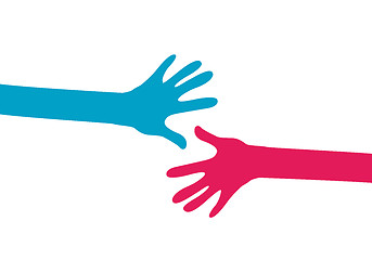 Image showing hands together