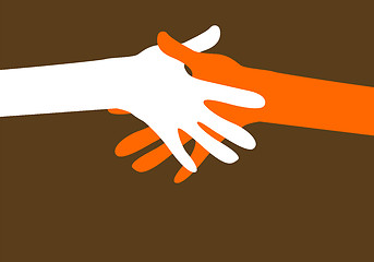 Image showing hands together