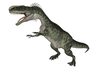 Image showing Dinosaur Monolophosaurus