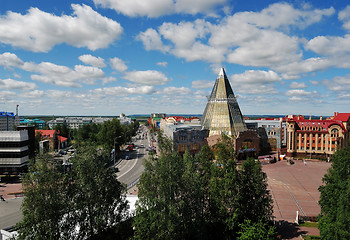 Image showing KHANTY-MANSIYSK, RUSSIA – JUNE 30, 2014: general view of city 