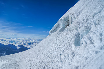 Image showing Trail on Huayna Potosi