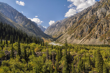 Image showing Ala Archa in Kyrgyzstan