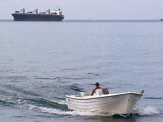 Image showing Ship and Boat
