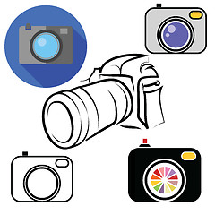 Image showing camera icons