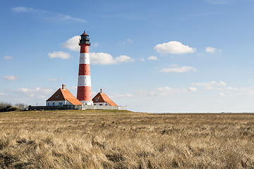 Image showing Lighthouse Westerhever