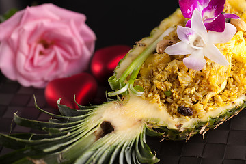 Image showing Thai Pineapple Fried Rice