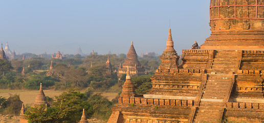 Image showing Tamples of Bagan, Burma, Myanmar, Asia.