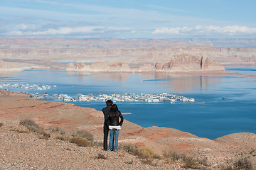 Image showing Lake Powell vista